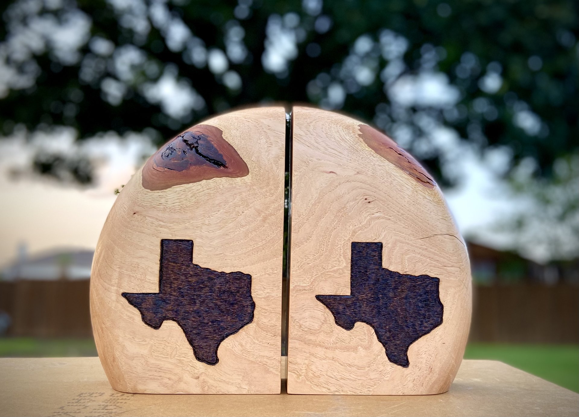 Texas Bookends