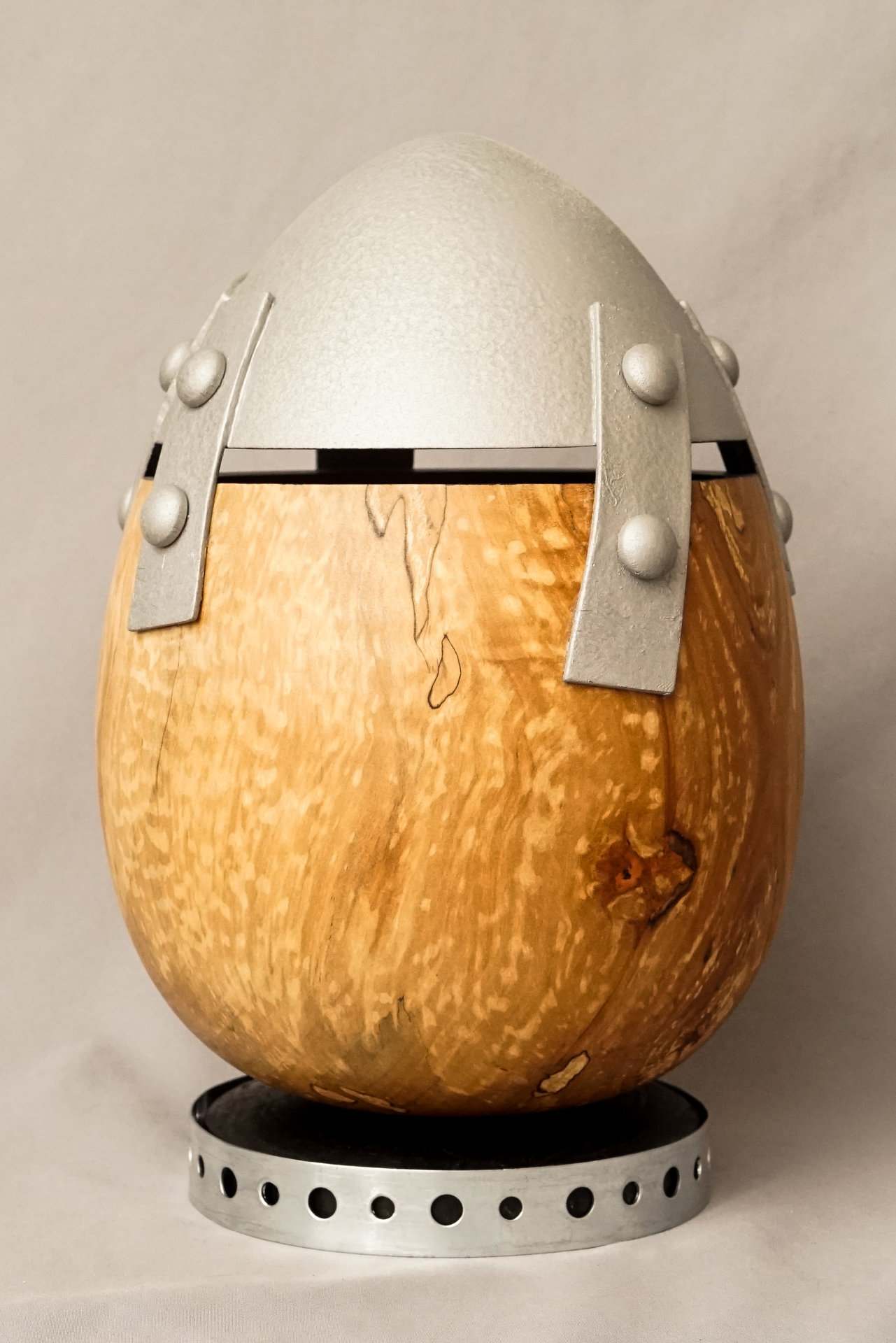 The Union - Pecan, Maple, Birch, Sugarberry, galvanized steel - 8.75"h