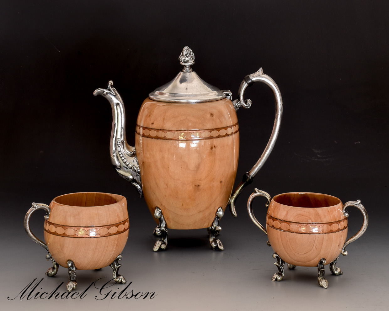 Three piece Tea set