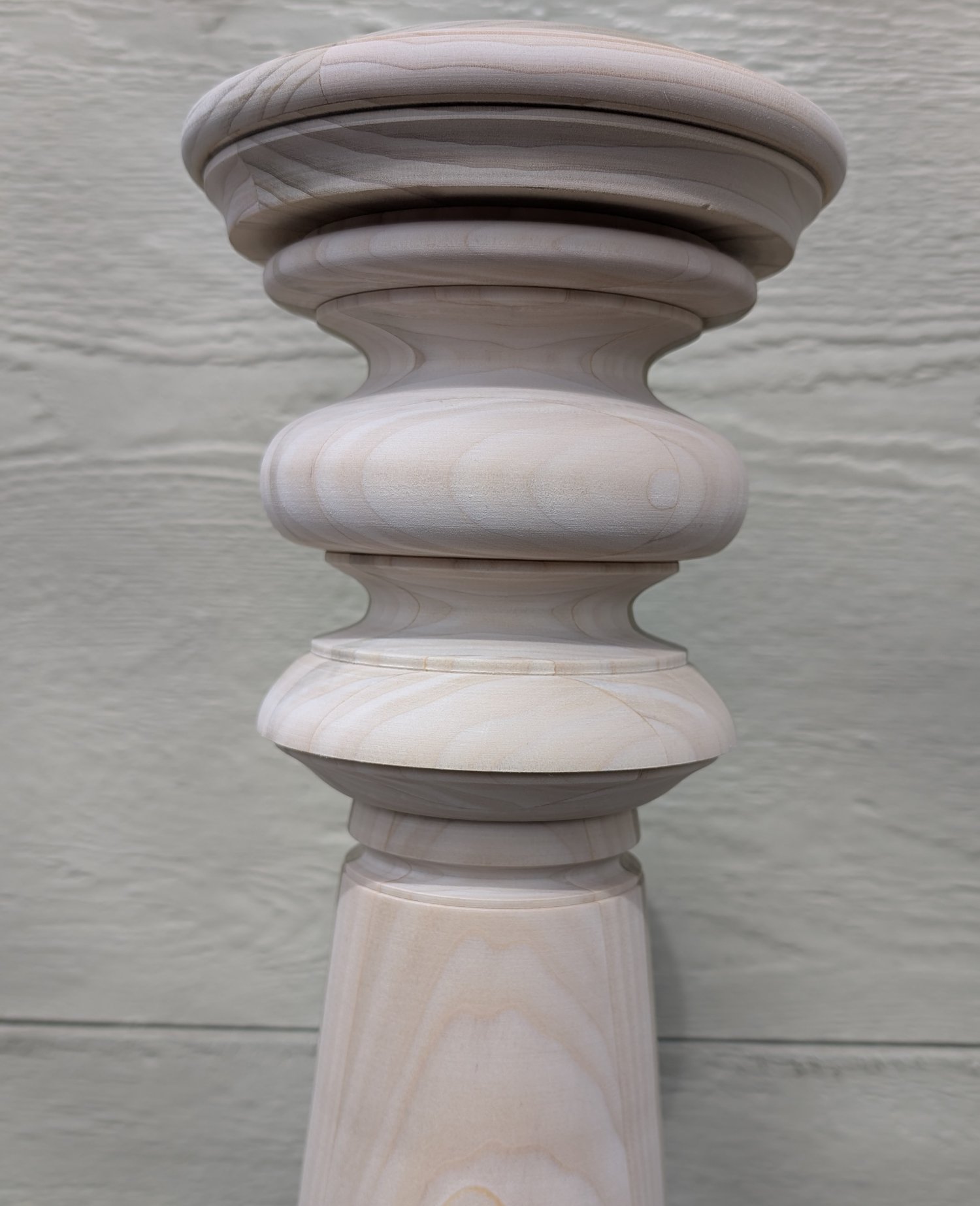 Top of newel post