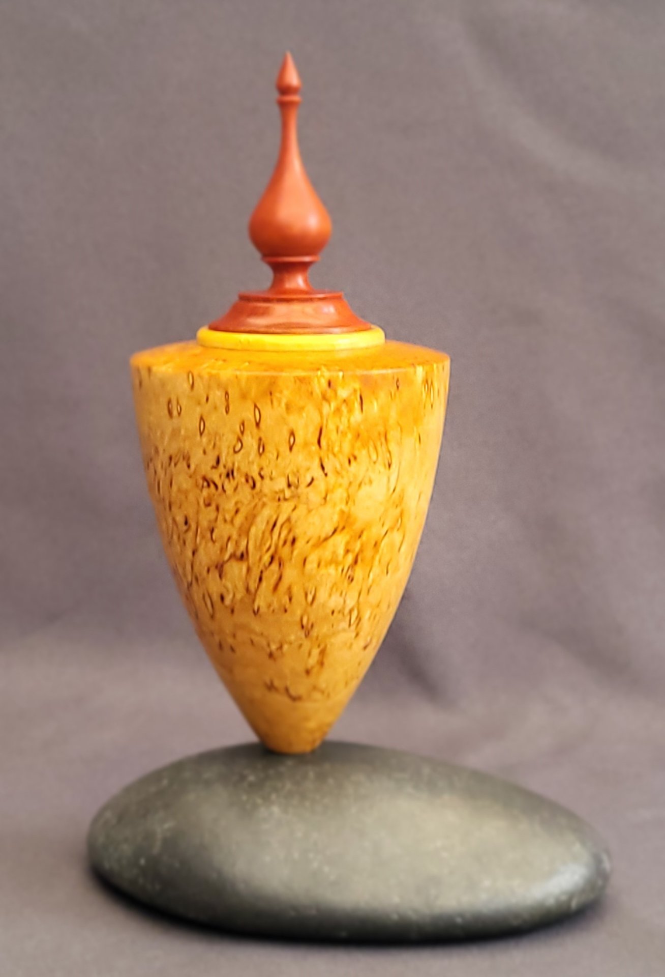 Turned box set in stone.