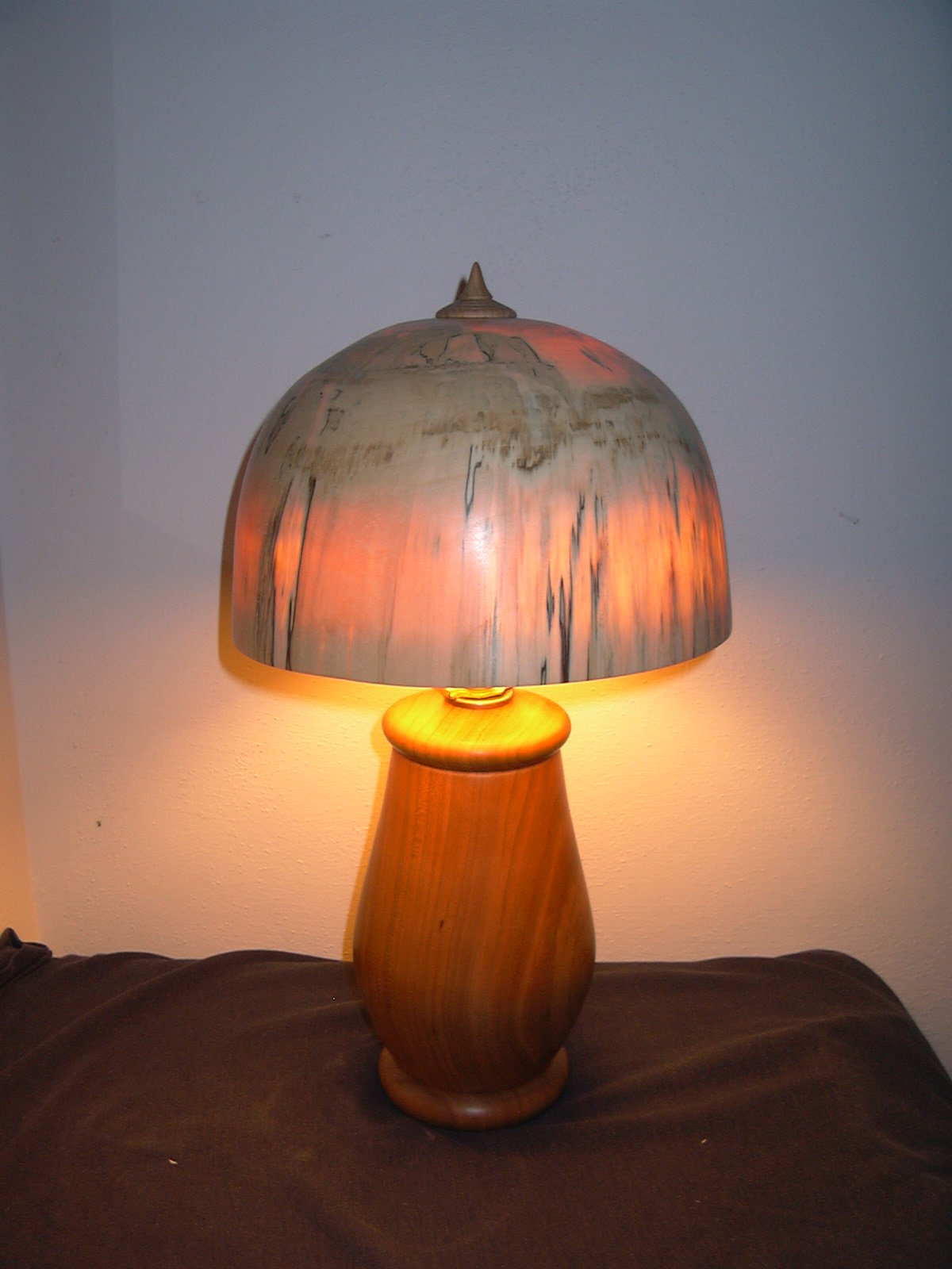 Turned Lampshade