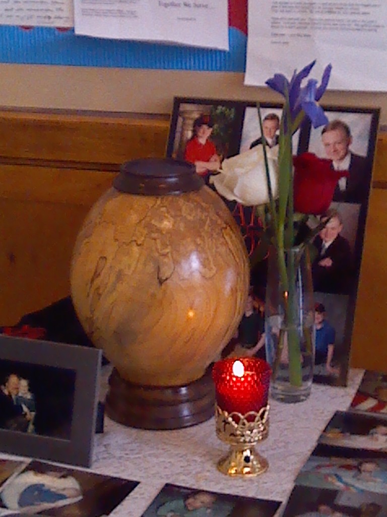 Urn I turned for my Grandson