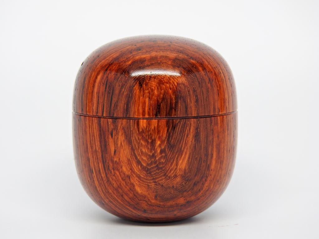 Variegated Siamese Rosewood Capsule Box