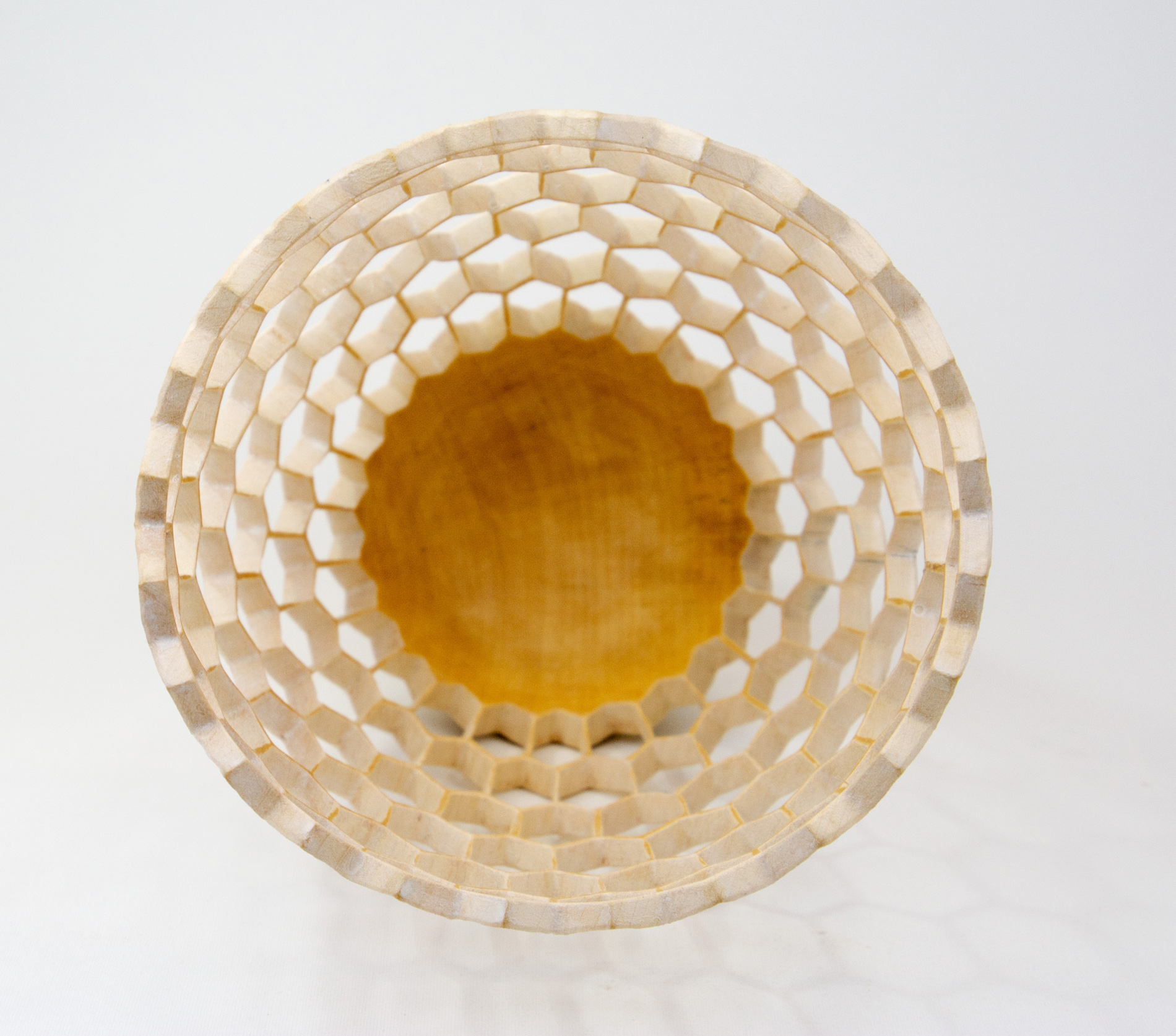 Vase maple, from above