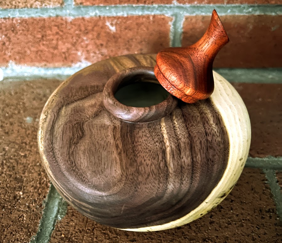 Walnut and Etimoe hollow form