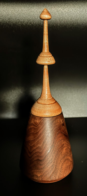 Walnut and Maple hollow form-box
