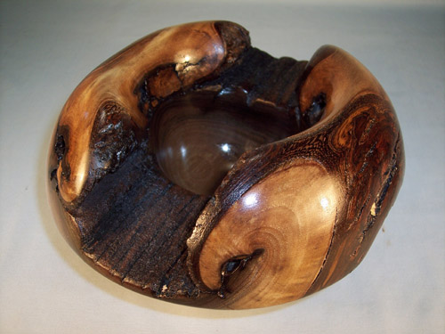 Walnut Bark Bowl