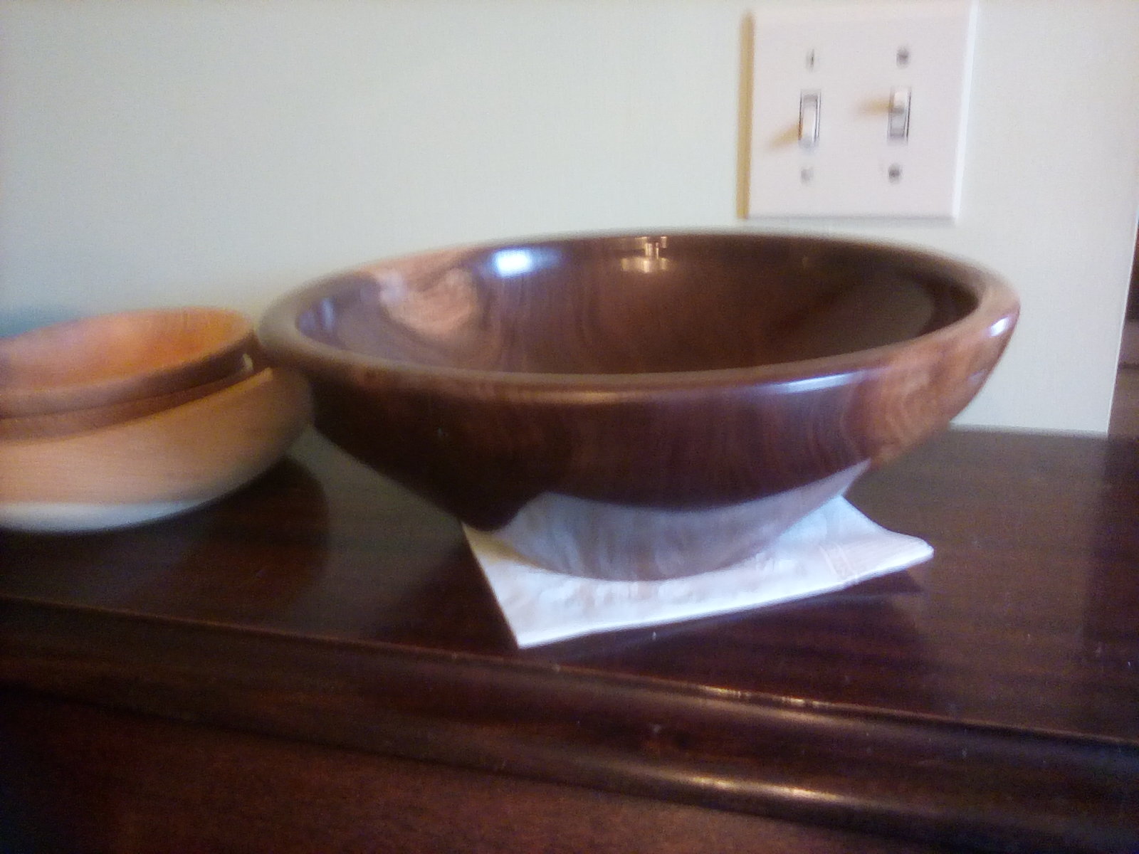 Walnut bowl