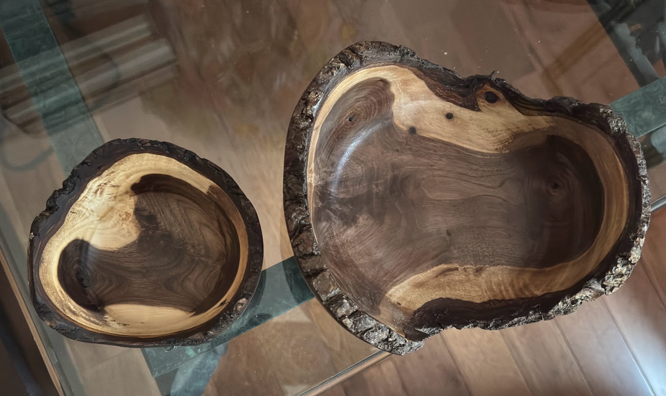 Walnut bowl