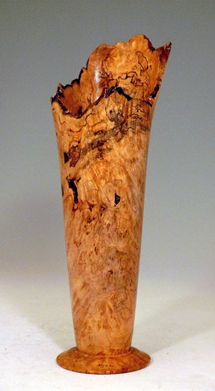 Walnut Burl Vase