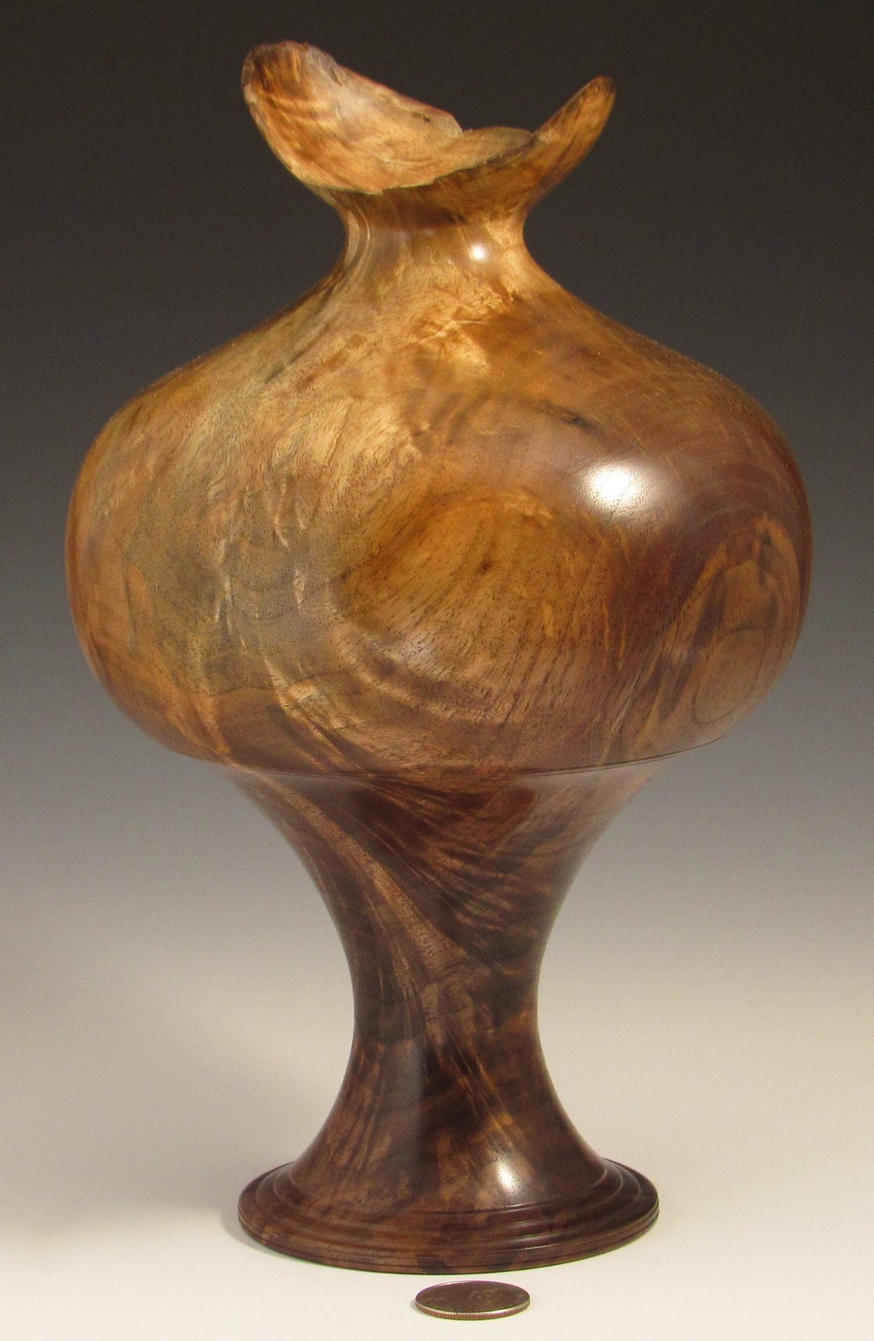 Walnut Crotch Vase