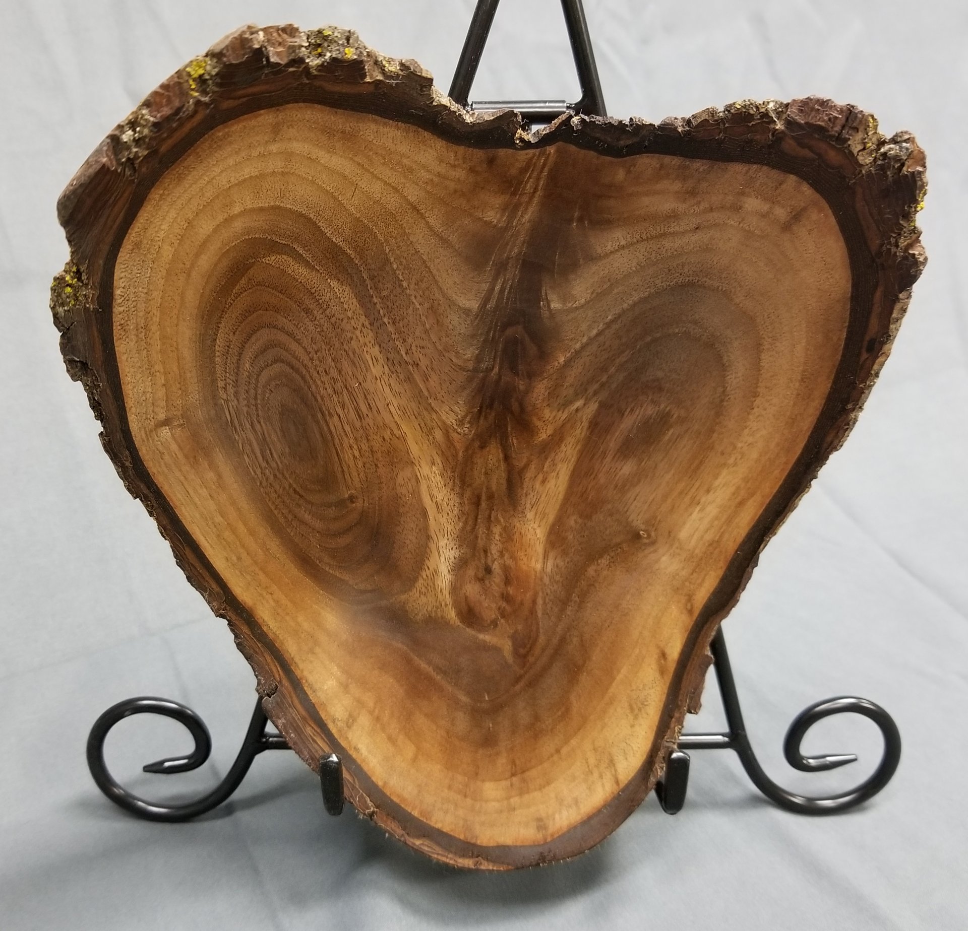 Walnut Heart Platter