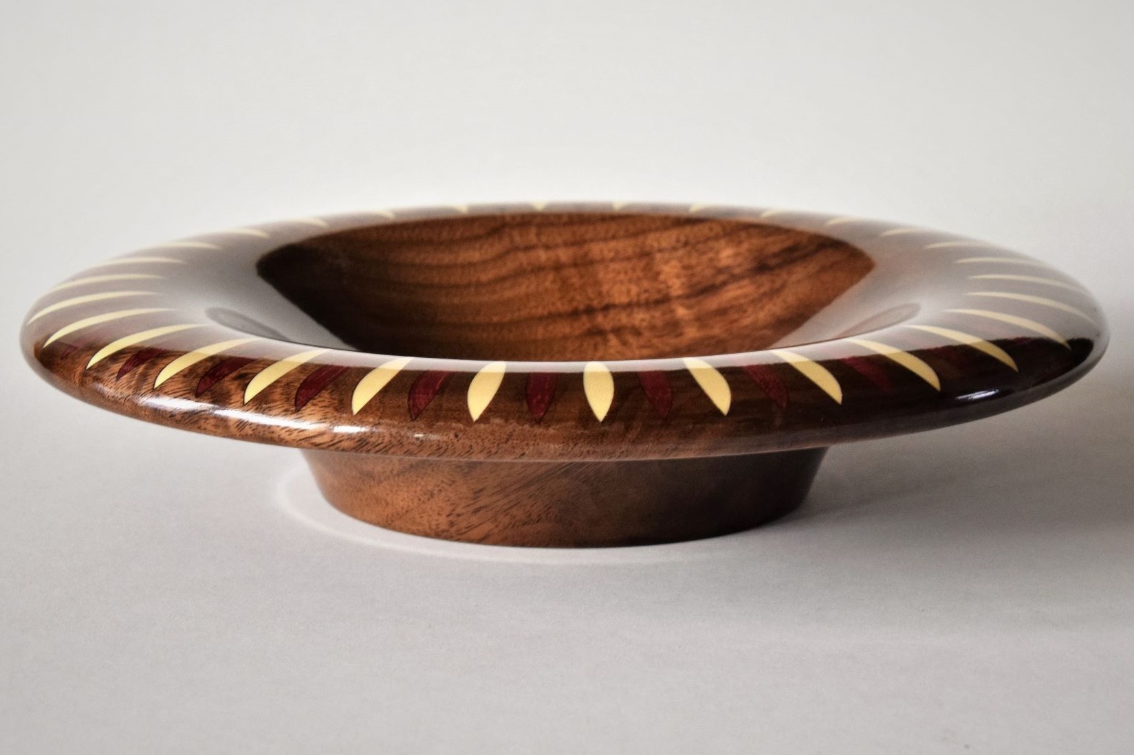 Walnut Inlay Bowl