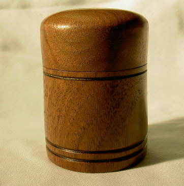 Walnut Lidded Box  2 x 2/12