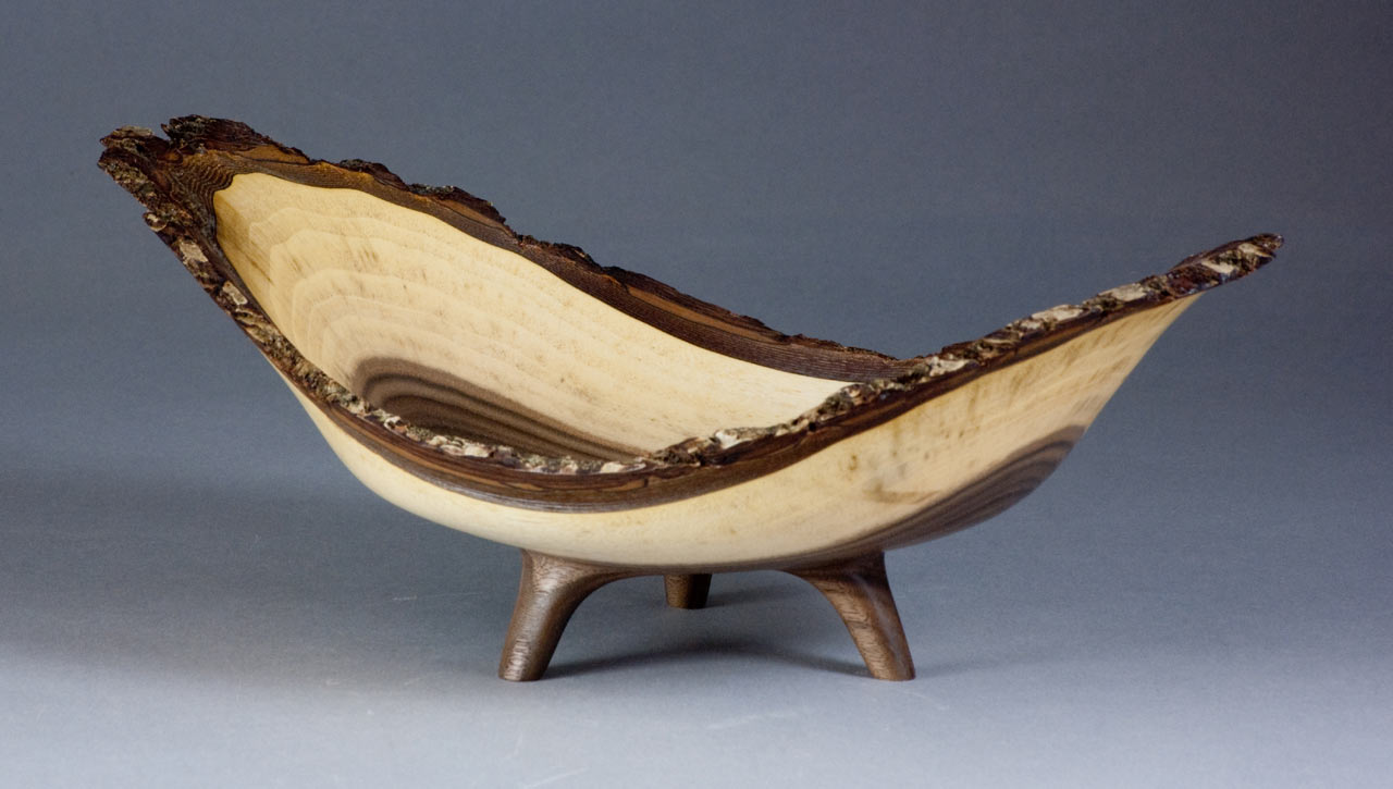 Walnut Natural Edge Bowl