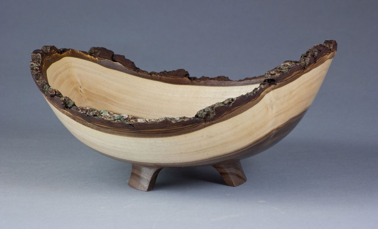 Walnut Natural Edge Bowl