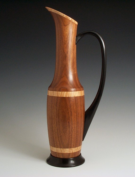 Walnut Pitcher