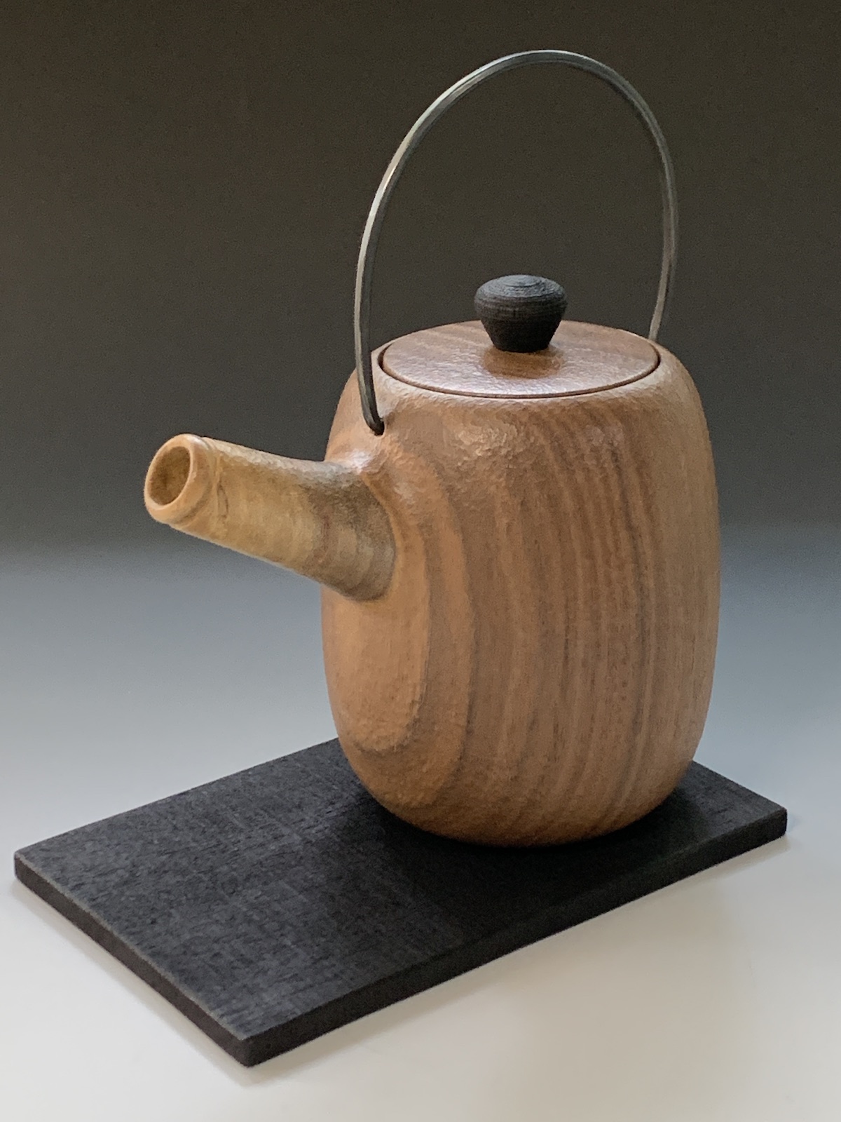 Walnut Teapot