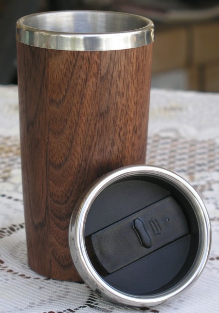 Walnut Travel Mug