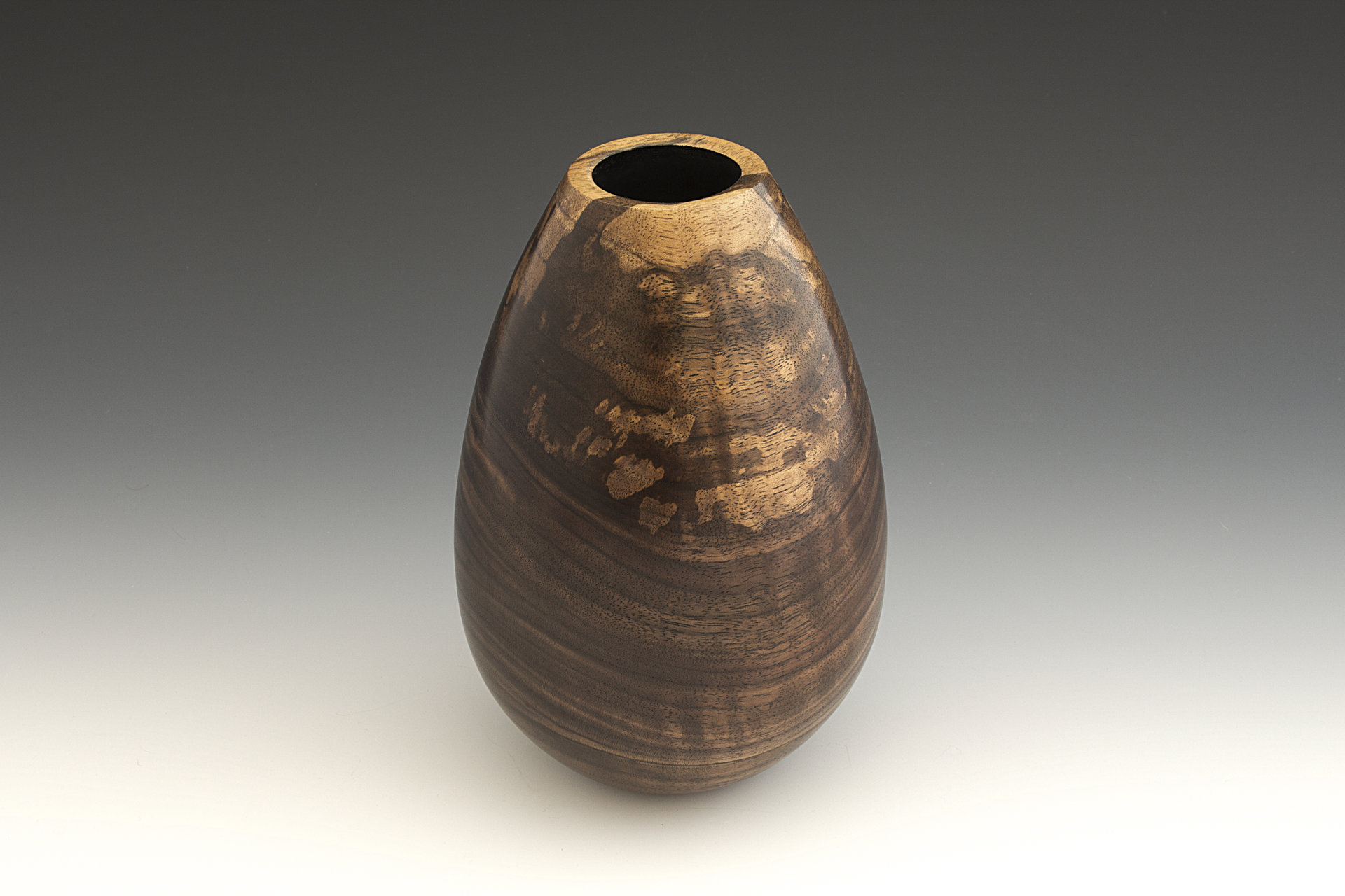 Walnut Vase