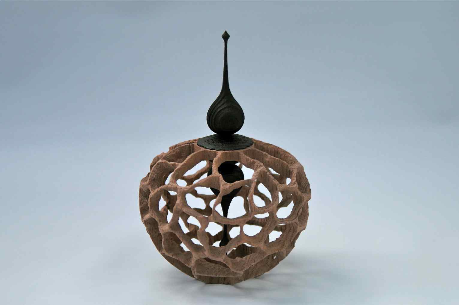 Walnut very Hollow Form