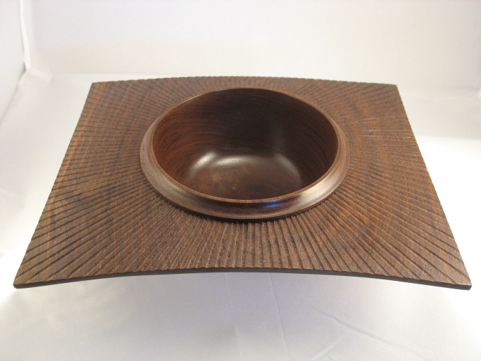 Walnut  Wing Sun Burst