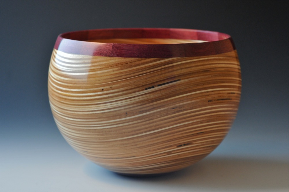 Wavy Plywood Bowl