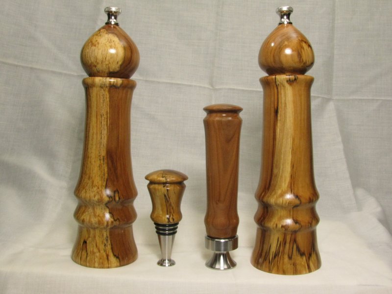 Wedding gift made from spalted apple