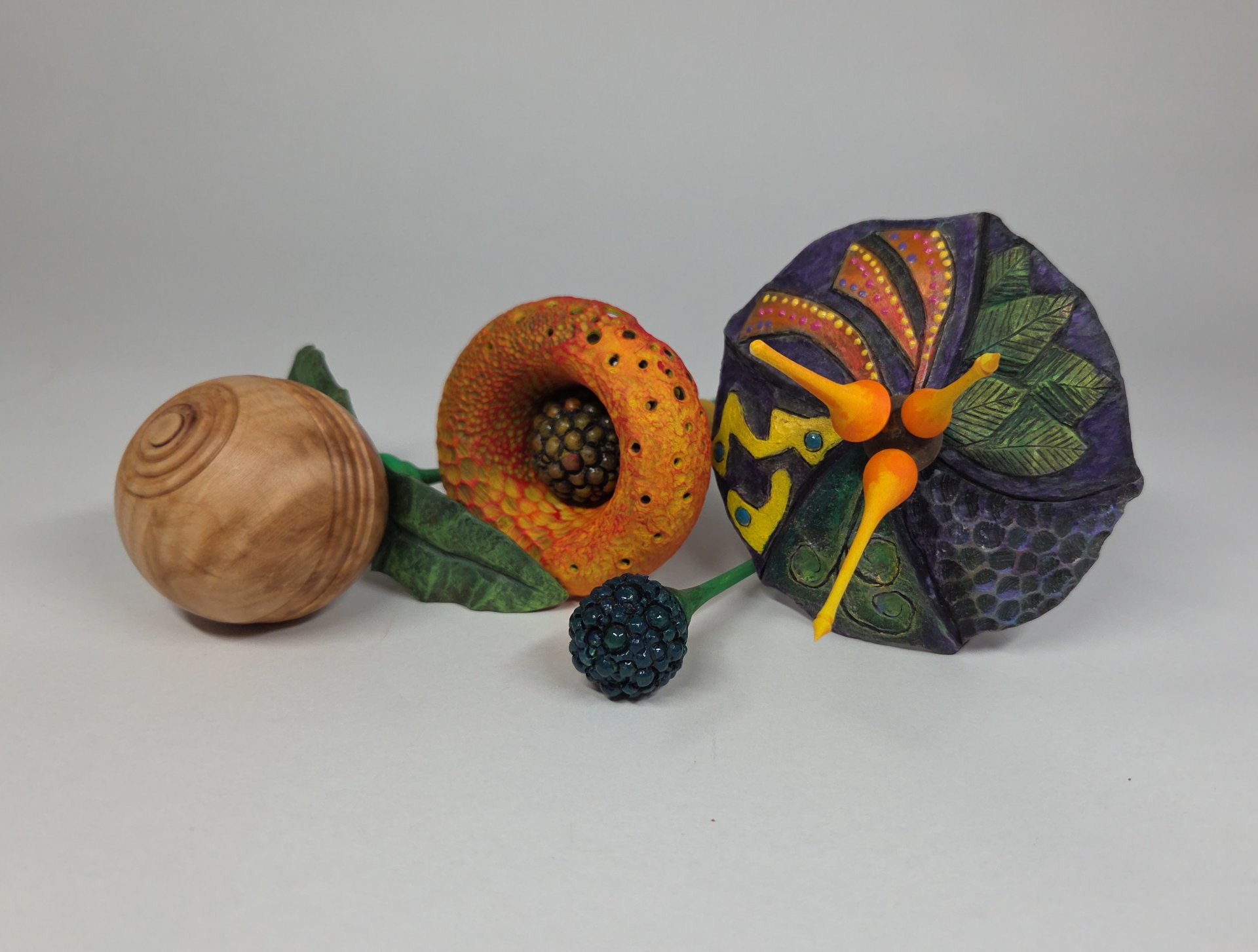 Whimsical Garden Blooms