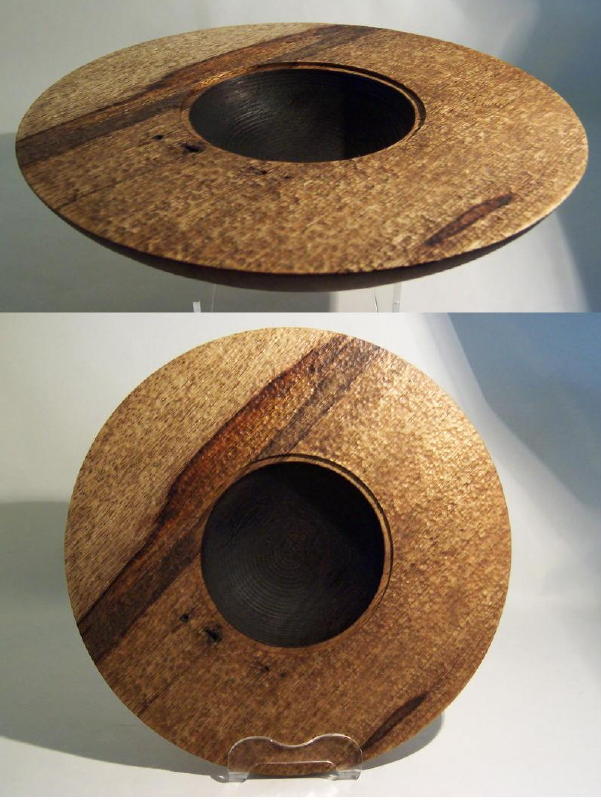 White Limba, hammered