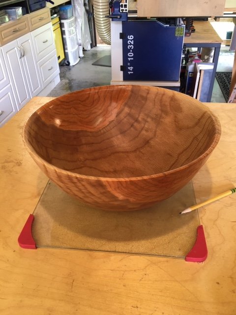 White Oak 14" Bowl