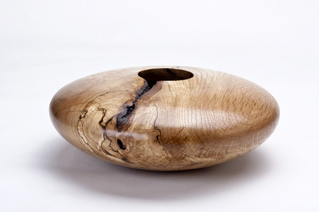 White Oak Hollow Form