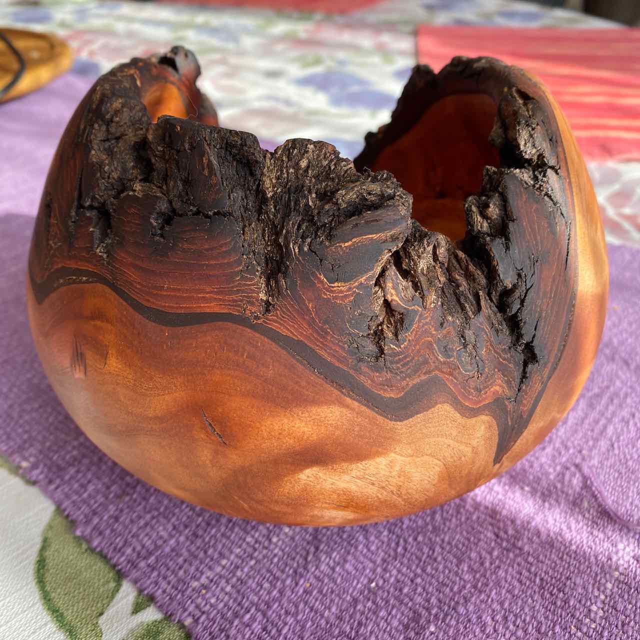 Willow burl bowl