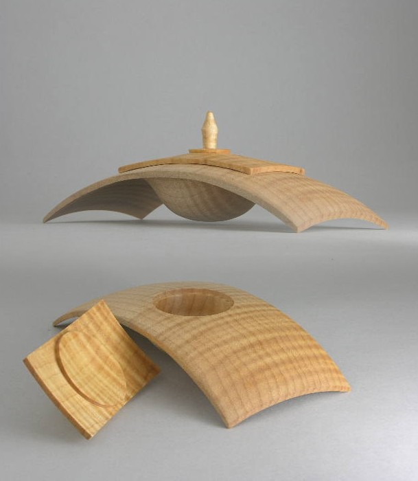 Winged Lidded Box