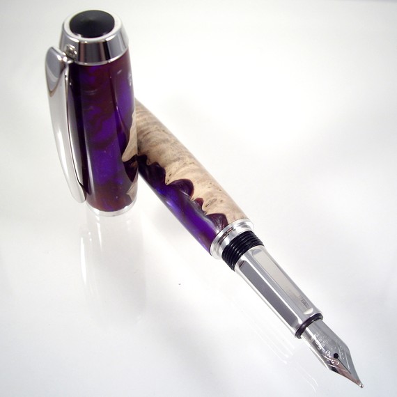 Worthless Wood Baron Fountain Pen