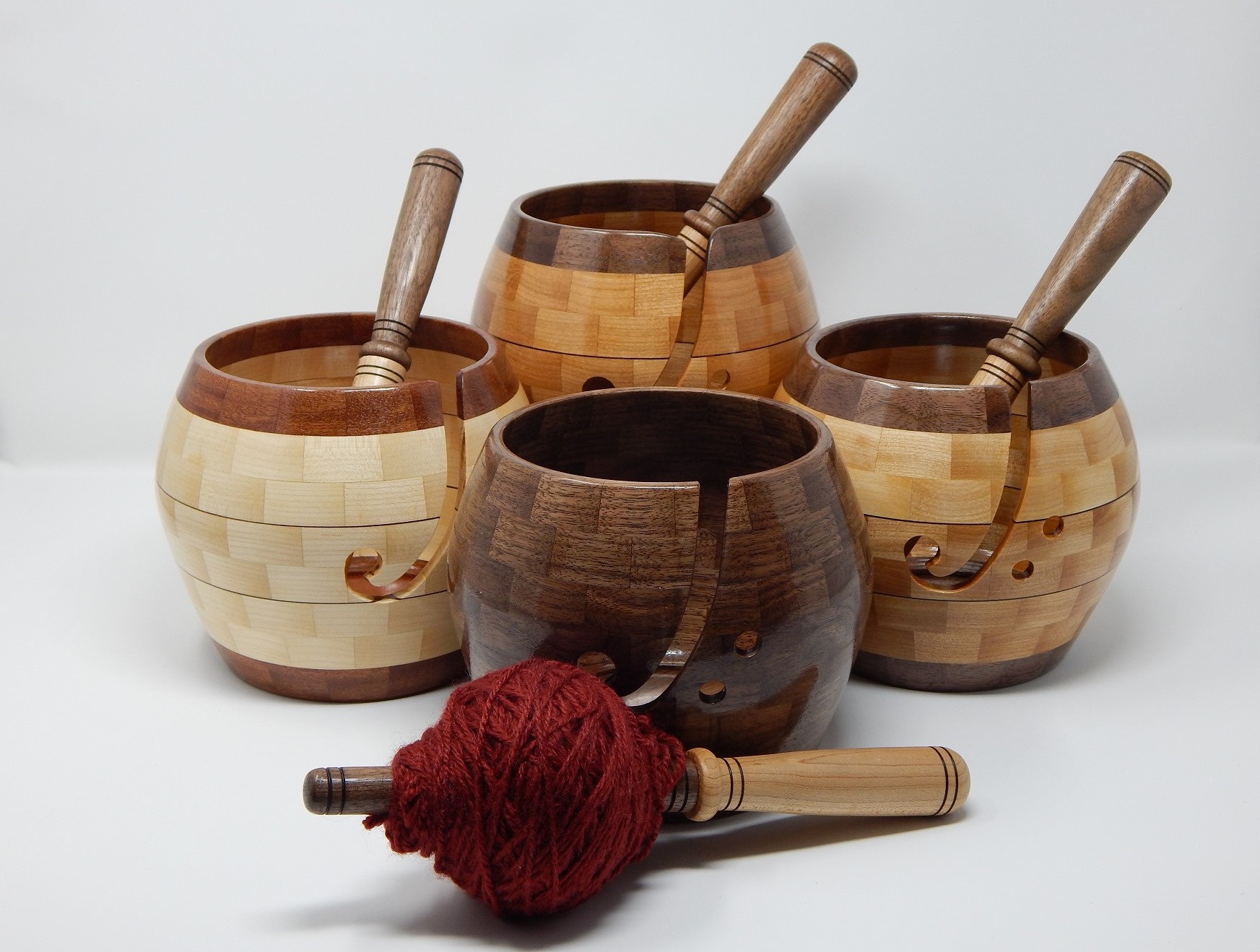 Yarn Bowls & Nostepinnes