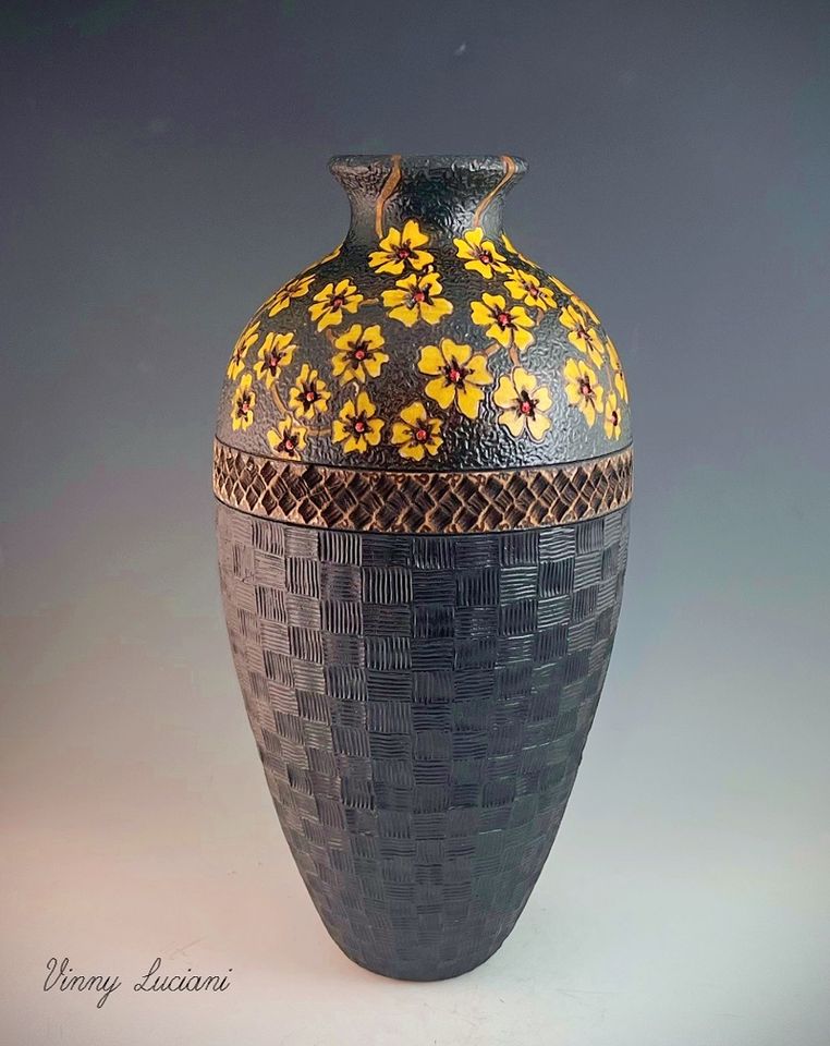 Yellow Flower Vase