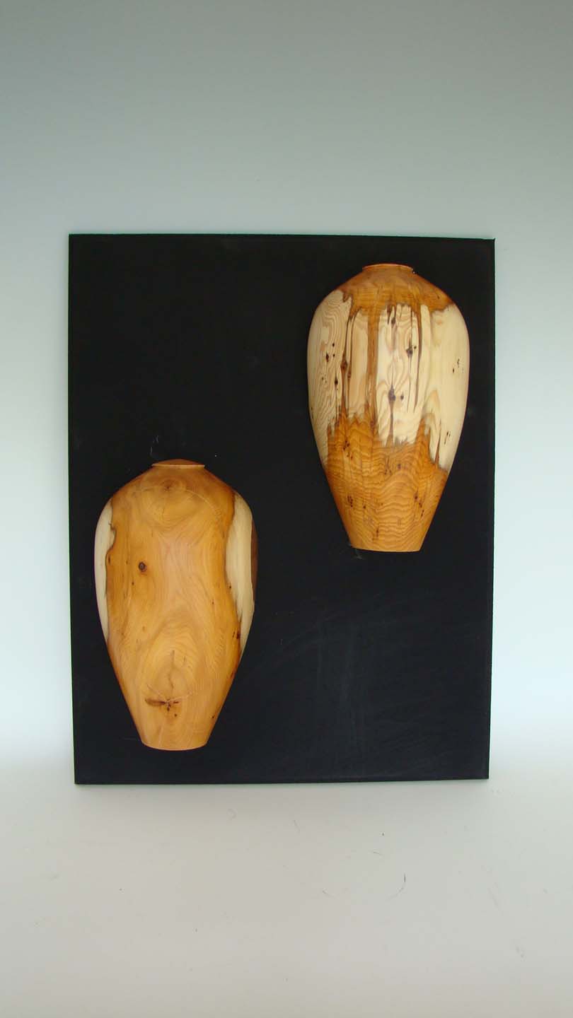 Yew wall hanging