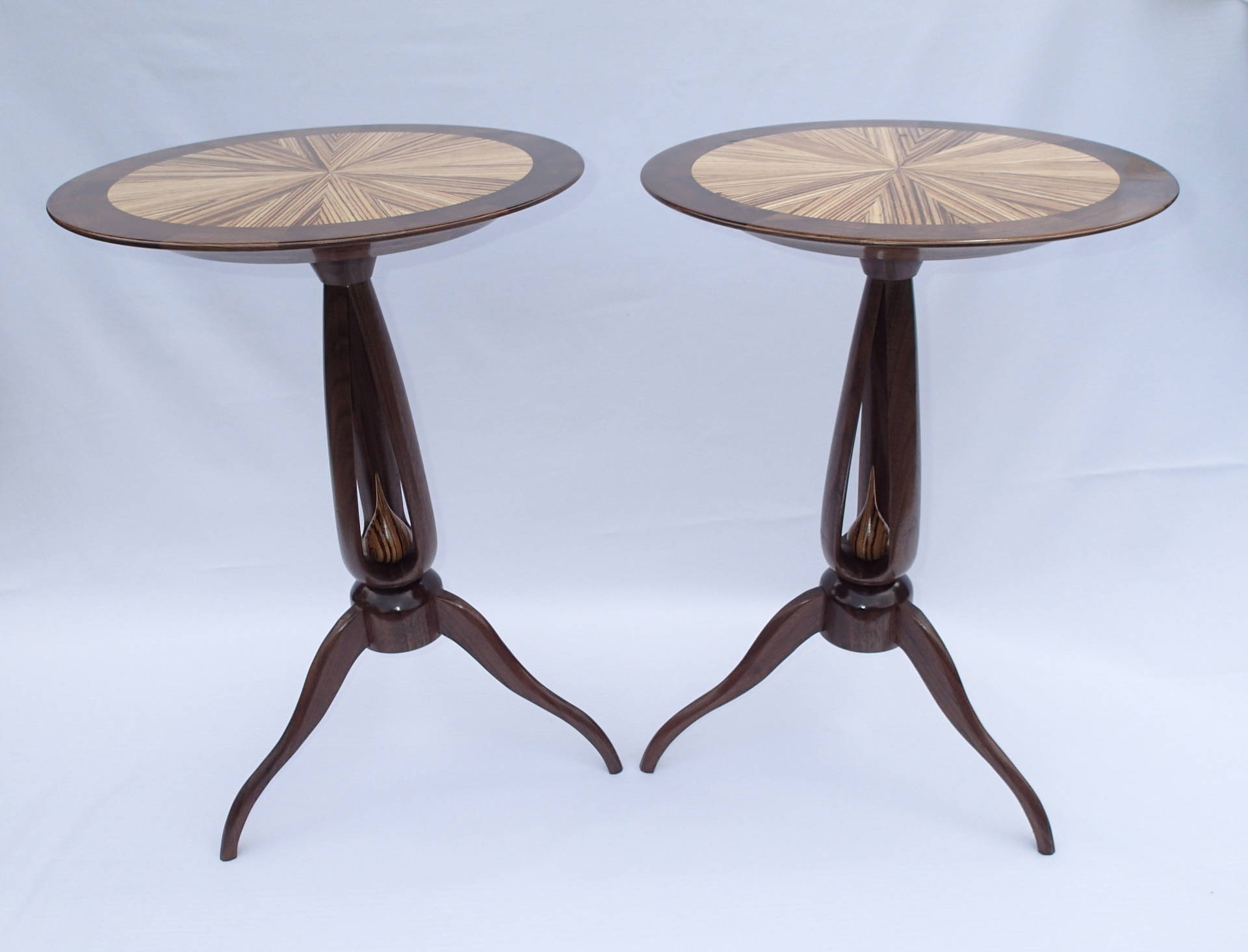 Zebrawood stands